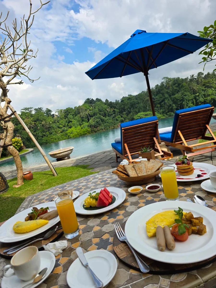 Bali breakfast villa